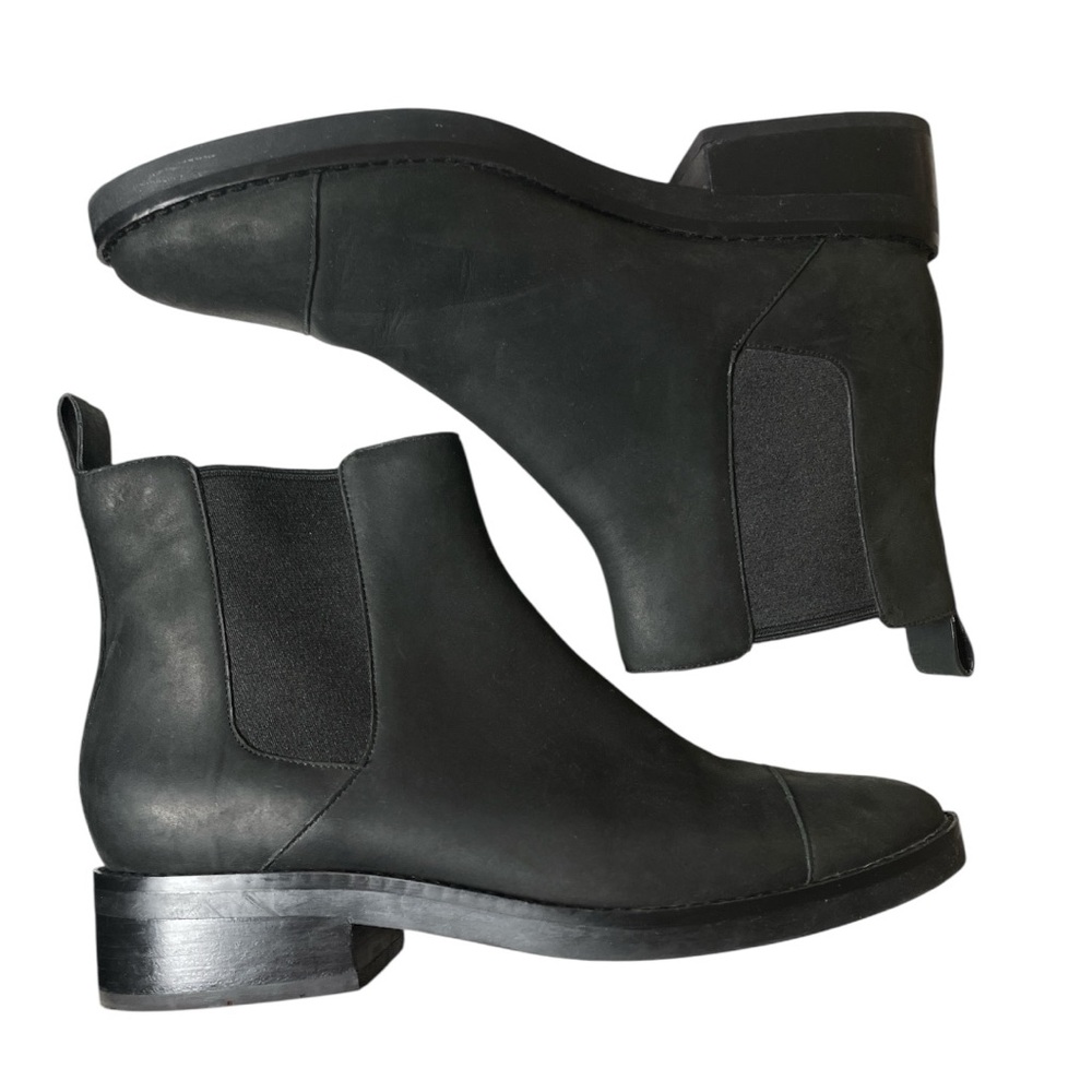 Cole Haan Women’s Black Leather Chelsea Boots 7.5B Waterproof Grand.OS - Picture 2 of 6